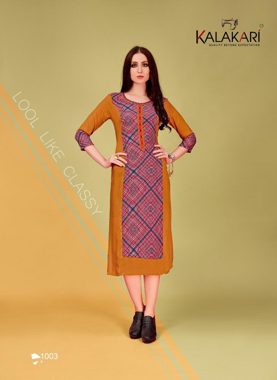 Kalakari Designer Messy Vol-2 Printed Kurti Kalakari Designer Messy Vol-2 Printed Kurti